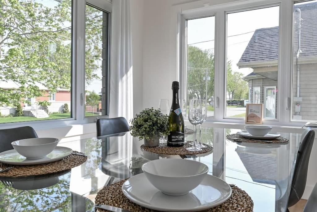 Villa Luxueuse Avec Vue Sur Le Fleuve Villa Grandecasa Trois-Rivieres Ngoại thất bức ảnh